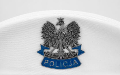 Czapka garnizonowa gabardynowa Policji WRD - obrazek 2