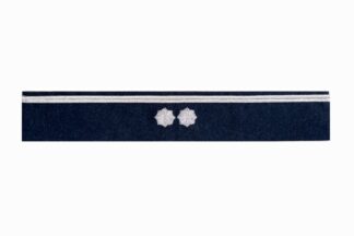 Granatowy otok do czapki garnizonowej Policji Podkomisarz