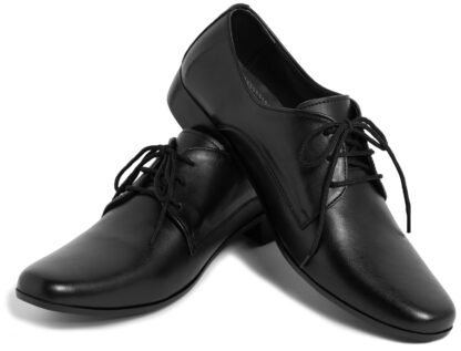 buty wyjsciowe matowe czarne dla sluzb mundurowych
