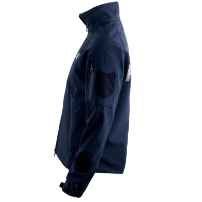 Softshell Policja Kurtka Ochronna Wodoodporna z Rzepami i Zamkami - obrazek 5