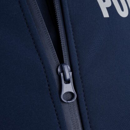 Softshell Policja Kurtka Ochronna Wodoodporna z Rzepami i Zamkami - obrazek 11