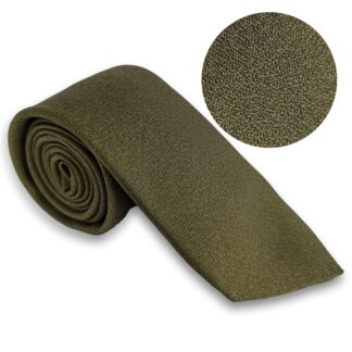 Krawat WOJSKOWY Wojsk Lądowych khaki 306/MON straż graniczna wojsko zielony