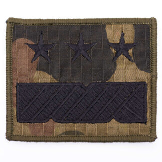 Dystynkcja do ubioru polowego - rzep kamuflaż moro Wojsko Polskie Generał Broni