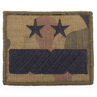 Dystynkcja do ubioru polowego - rzep kamuflaż moro Wojsko Polskie Generał Dywizji