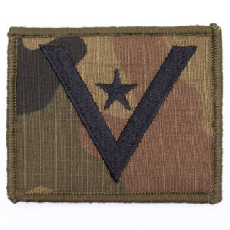 Dystynkcja do ubioru polowego - rzep kamuflaż moro Wojsko Polskie Młodszy Chorąży