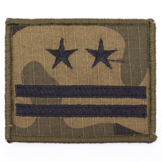 Dystynkcja do ubioru polowego - rzep kamuflaż moro Wojsko Polskie Podpułkownik