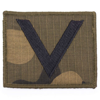 Dystynkcja do ubioru polowego - rzep kamuflaż moro Wojsko Polskie Sierżant