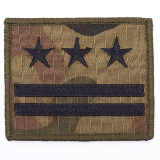 Dystynkcja do ubioru polowego - rzep kamuflaż moro Wojsko Polskie Pułkownik