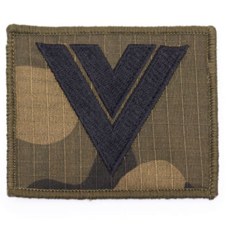 Dystynkcja do ubioru polowego - rzep kamuflaż moro Wojsko Polskie Starszy Sierżant