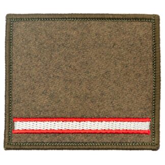 Dystynkcja na kurtkę wyjściową i wiatrówkę - rzep khaki Wojska Lądowe Starszy Szeregowy Specjalista