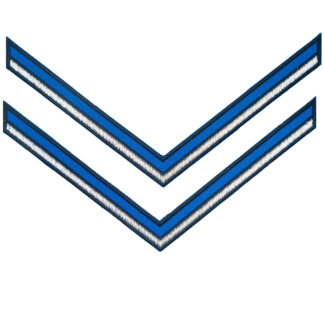 Naszywki na rękaw - krokiewki korpusu Aspirantów Policji komplet