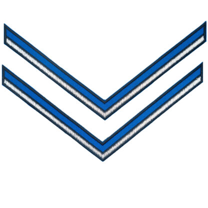 Naszywki na rękaw - krokiewki korpusu Aspirantów Policji komplet