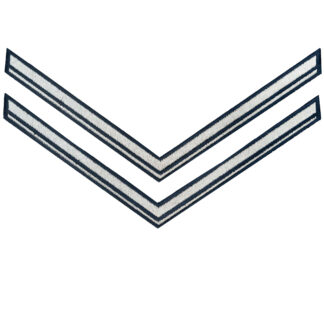 Naszywki na rękaw - krokiewki korpusu Oficerów Starszych Policji komplet