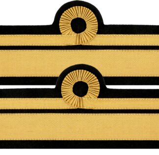 Dystynkcje na Rękaw do Munduru Wyjściowego MW stopień Komandor Podporucznik